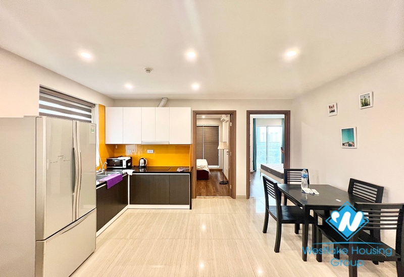 Newly furnished 2 bedroom apartment with park view for rent in Ciputra